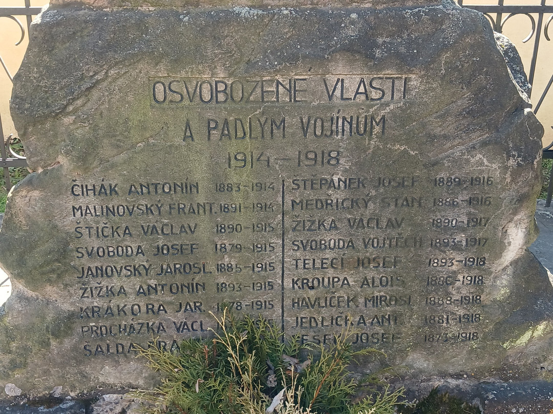 WWI Memorial-Hrusice必去景点