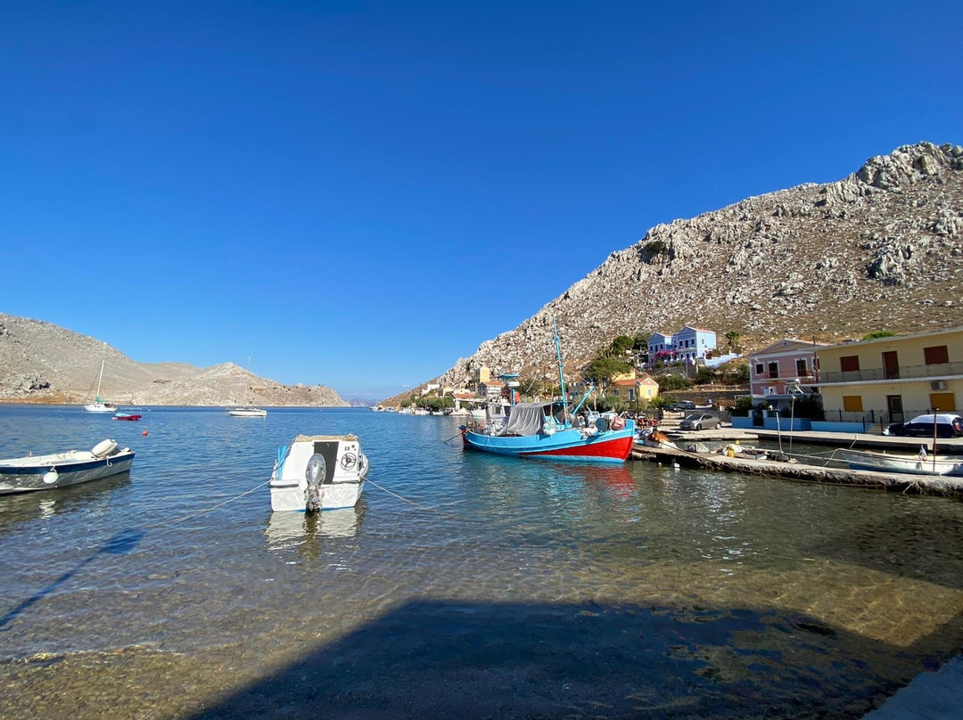 Pedi Beach-Symi必去景点