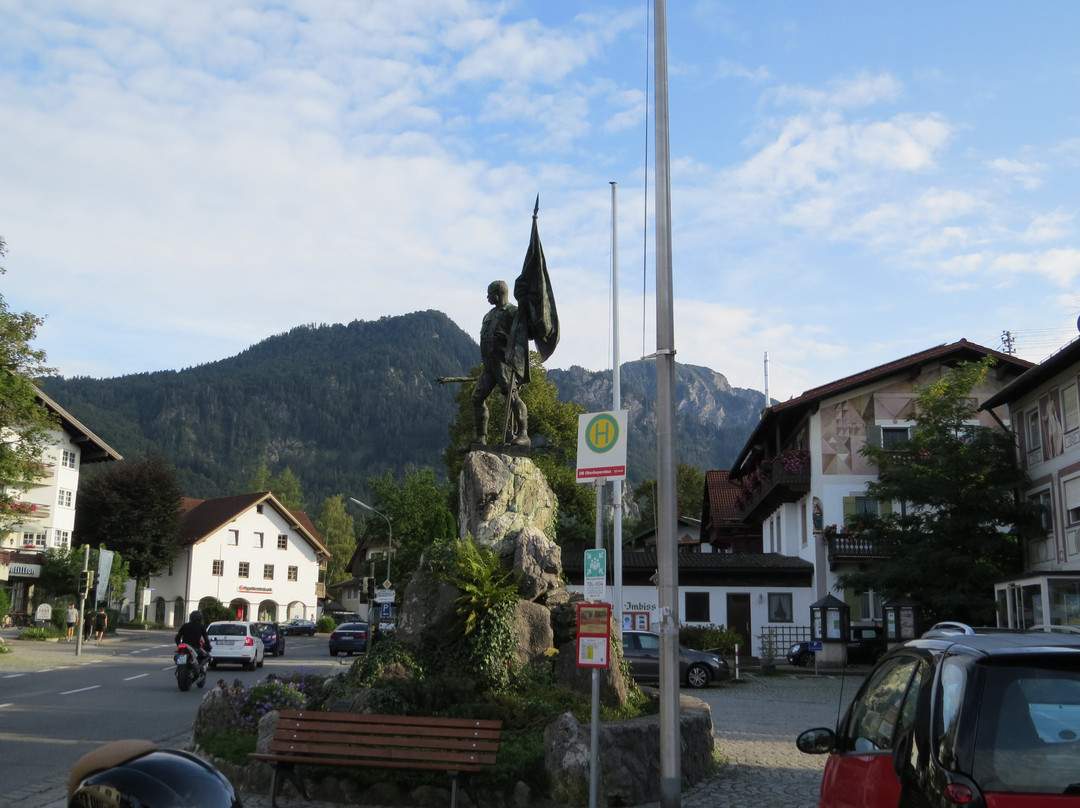 Kriegerdenkmal Anno 1705-Kochel am See必去景点