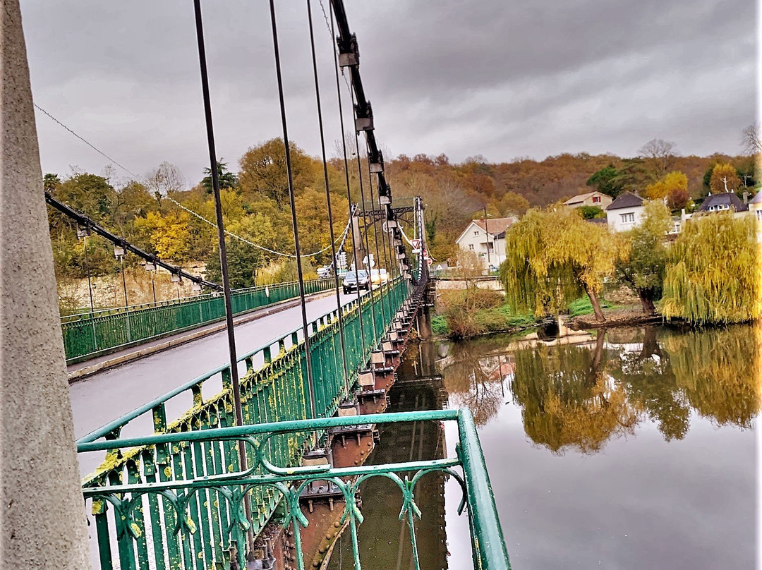 Pont Suspendu à Bonneuil-Matours景点图片