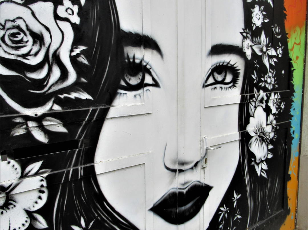 Fresque "Chevelure fleurie"景点图片