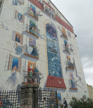 Mural de Sotileza-桑坦德必去景点