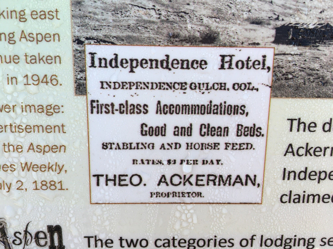 Independence Ghost Town-阿斯蓬必去景点