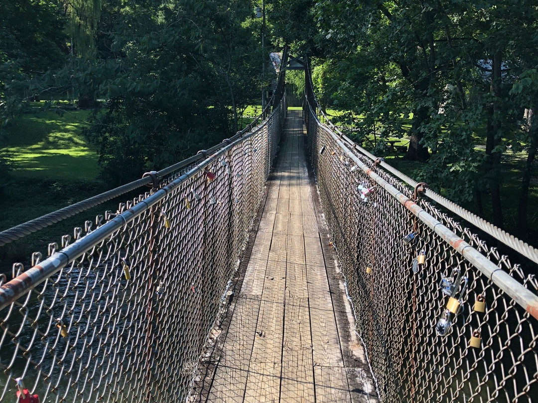 Dark Island Swinging Bridge-汤森必去景点