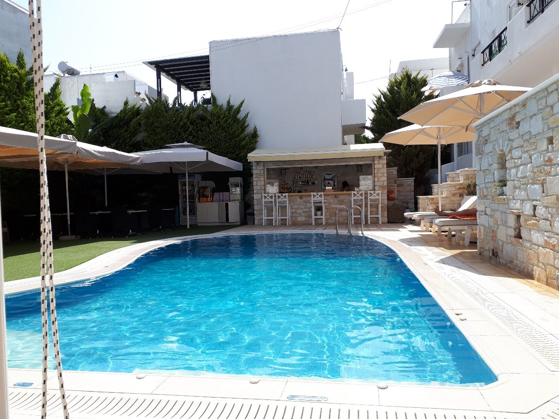 Anna Platanou Hotel-泳池