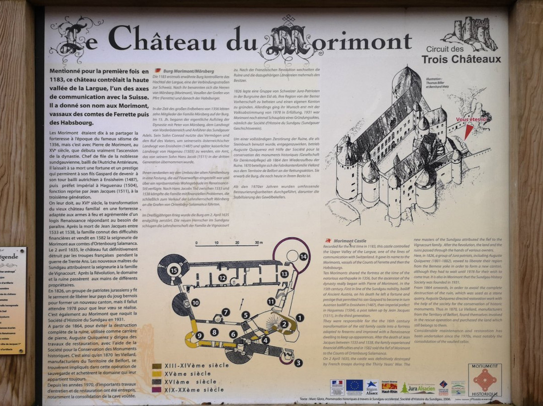 Chateau du Morimont景点图片