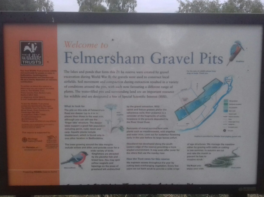 Felmersham Gravel Pits景点图片