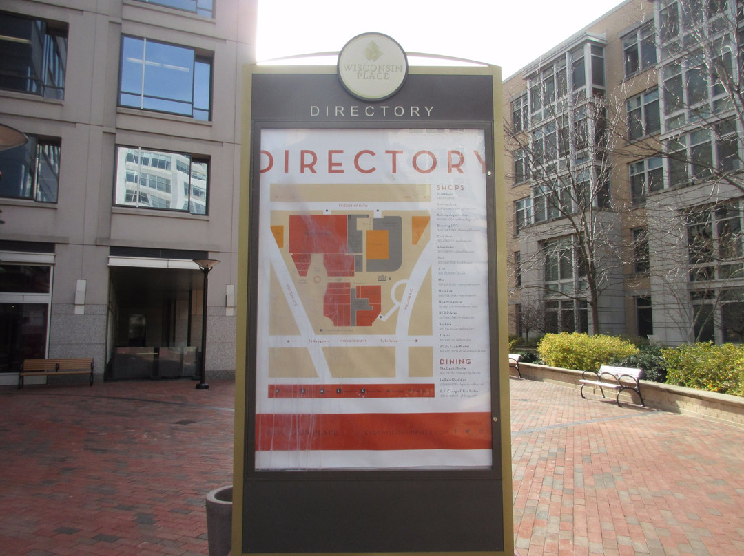 The Shops at Wisconsin Place-Chevy Chase必去景点