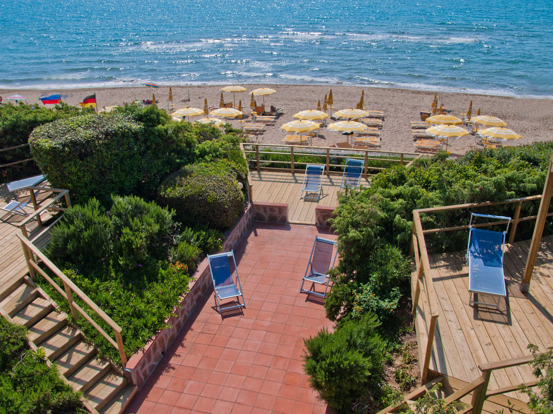 海景与地面层沙丘公寓酒店