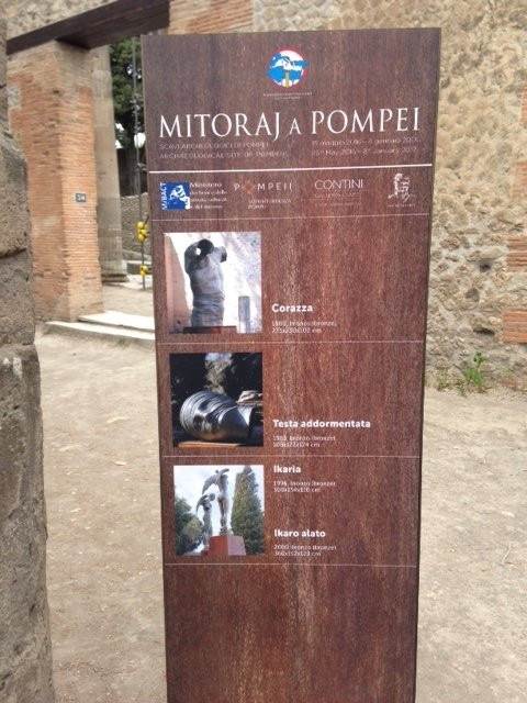 Sculture Monumentali di Igor Mitoraj-庞贝必去景点