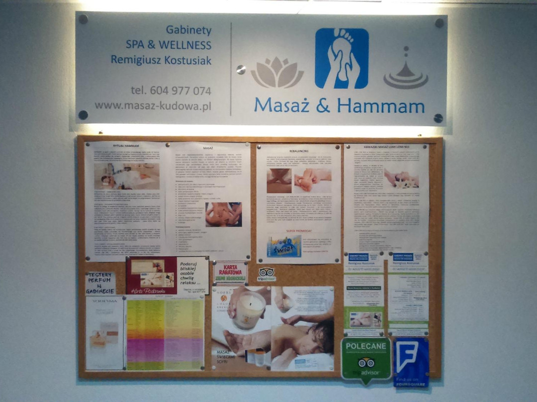 MASAŻ & HAMMAM Remigiusz Kostusiak-Kudowa-Zdroj必去景点