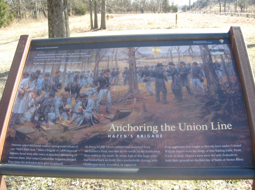 Hazen Brigade Monument-默弗里斯伯勒必去景点
