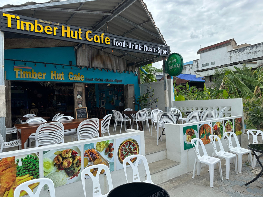 班武里餐馆和美食-Timber Hut Cafe - Prachuap Beach