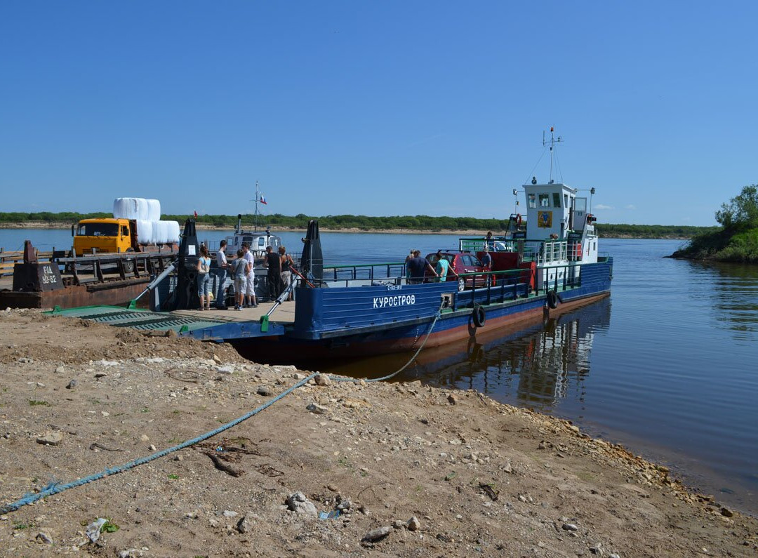 Ferry Crossing Kholmogory-Lomonosovo-Kholmogory必去景点