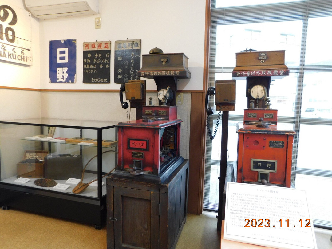 Hinoeki Tetsudo Museum-日野町必去景点
