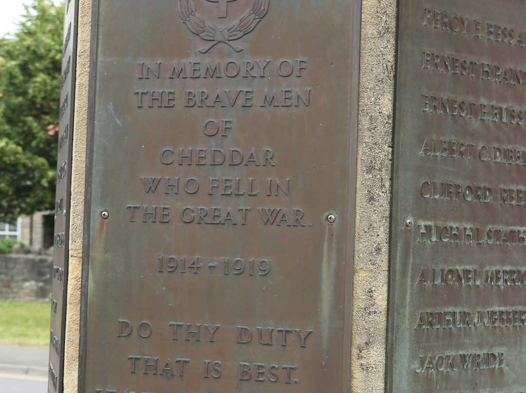 Cheddar War Memorial-Cheddar必去景点