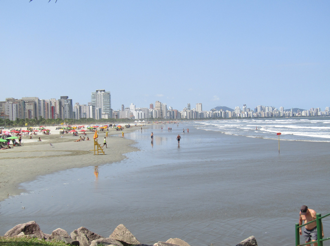 Praia do Gonzaga-桑托斯必去景点