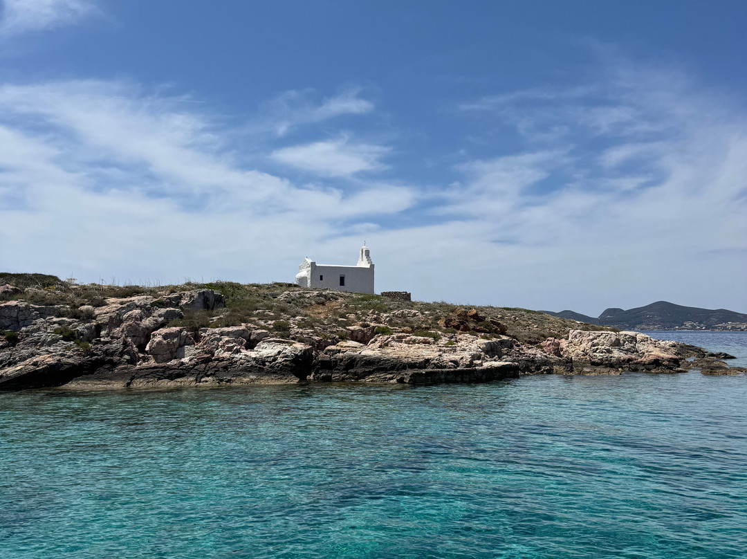 Paros boat trips-Pounta必去景点