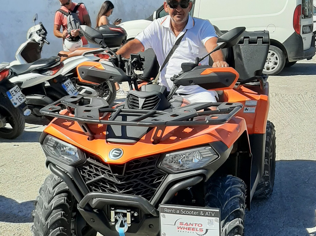 SANTO WHEELS RENTALS - Rent a ATV/UTV/Scooter/Buggy/Quad in Santorini-菲洛士帖法尼必去景点
