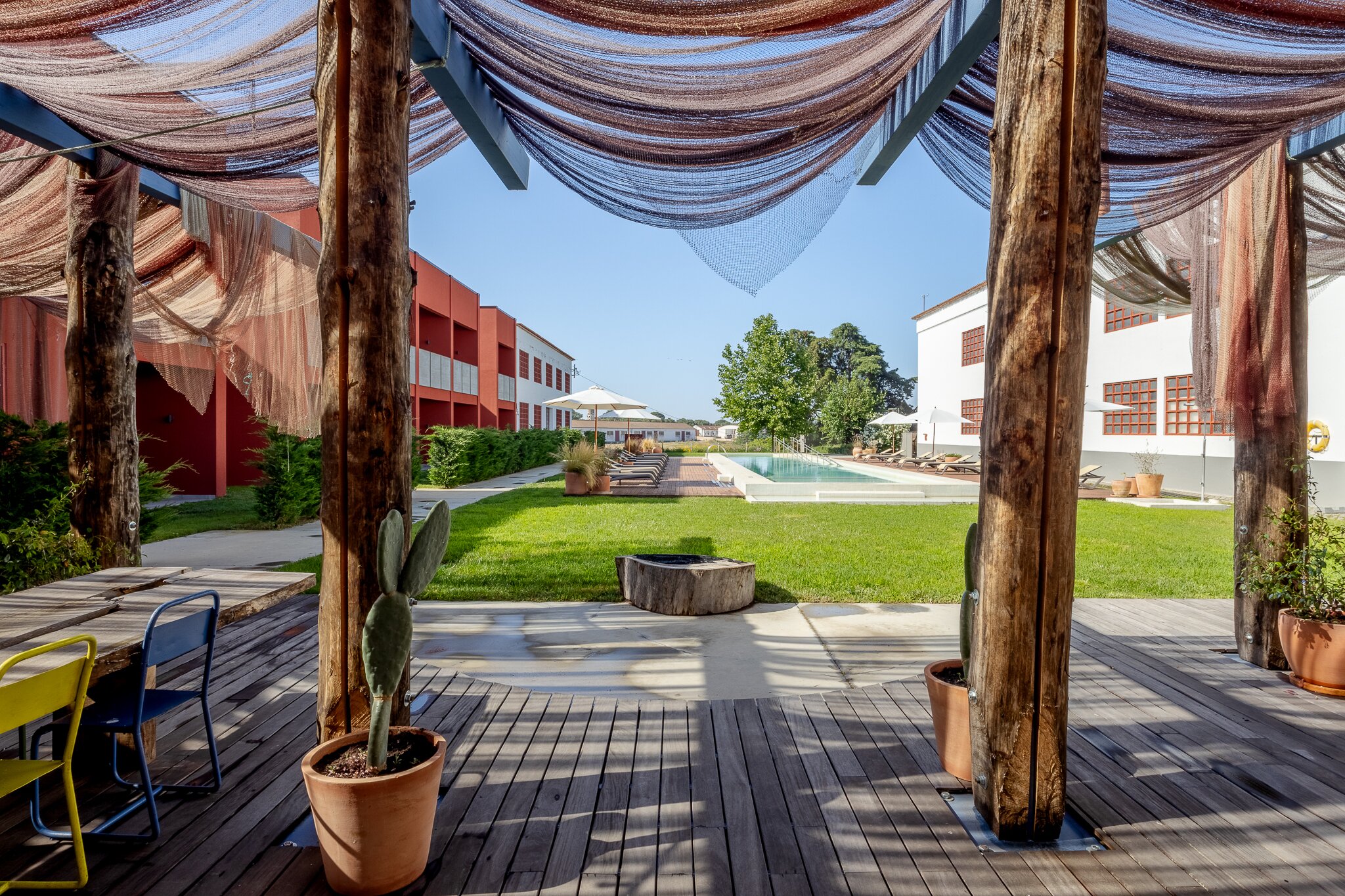 Hotel da Barrosinha-泳池