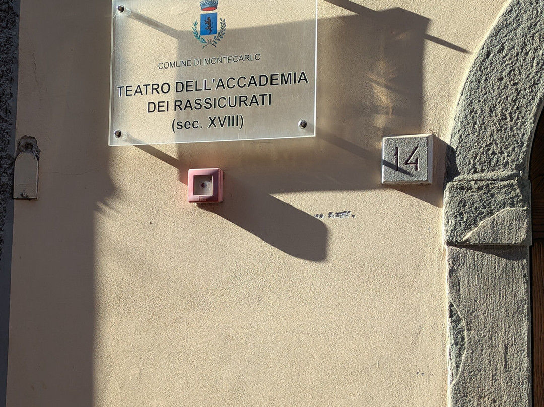 Teatro dei Rassicurati-Montecarlo必去景点