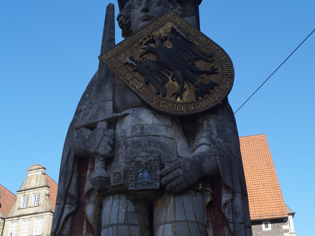 Der Bremer Roland-不莱梅必去景点