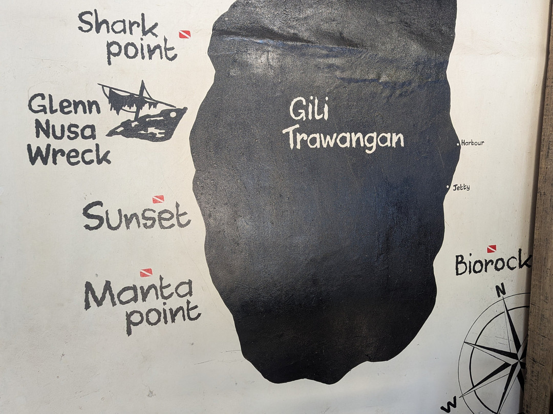 DSM Dive - Gili Trawangan-吉利特拉万安必去景点