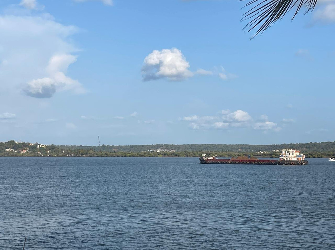The Postcard on the Mandovi River