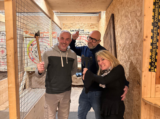 Lancer de hache Grenoble • Bar Les haches de Grenoble-格勒诺布尔必去景点