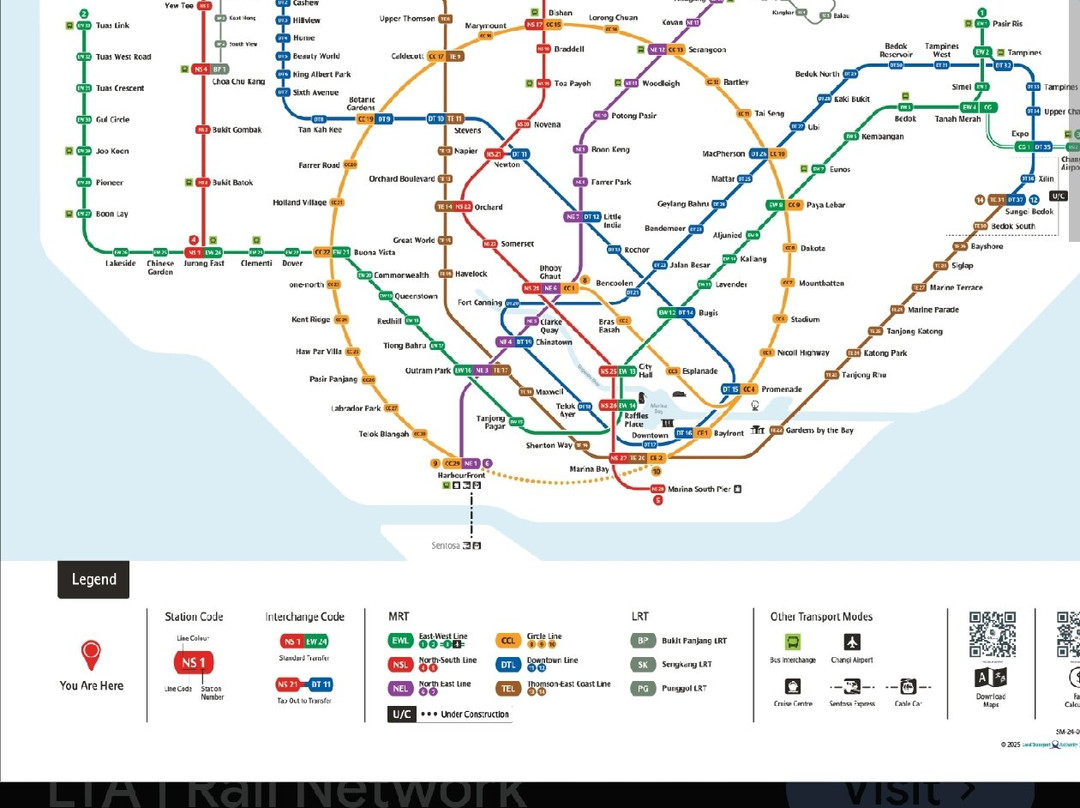新加坡大众捷运系统（SMRT）-新加坡必去景点