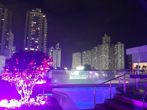 巴拿马城蓬塔帕西菲华美达广场酒店-泳池