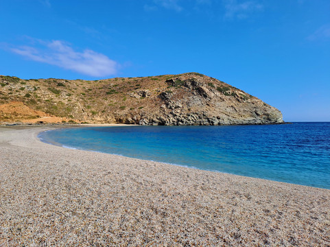Zorkos Beach-安德罗斯必去景点