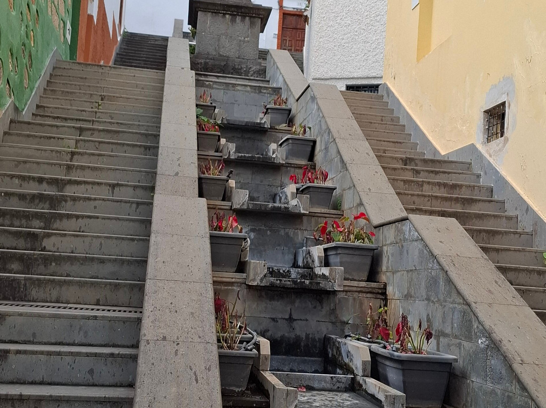 Water steps - Calle de la Diputación-Teror必去景点