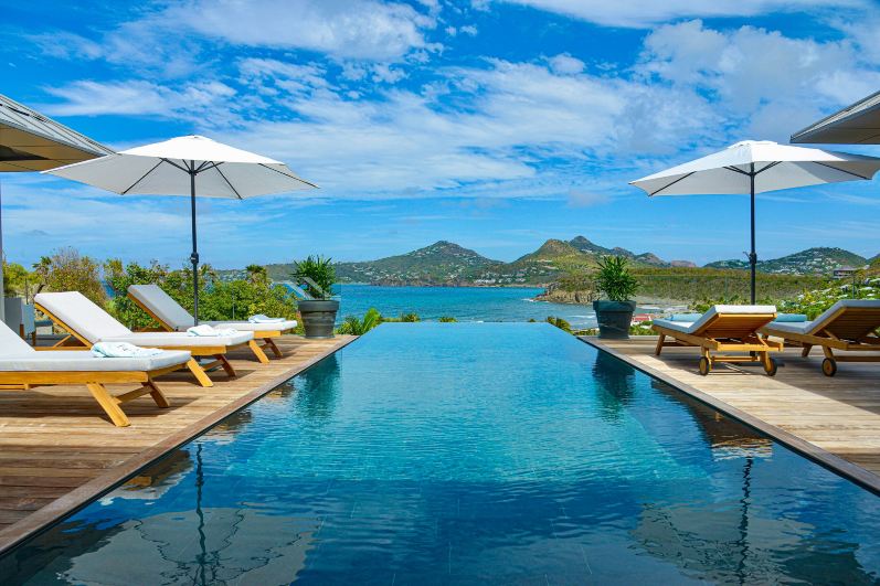 Luxe St Barts-泳池