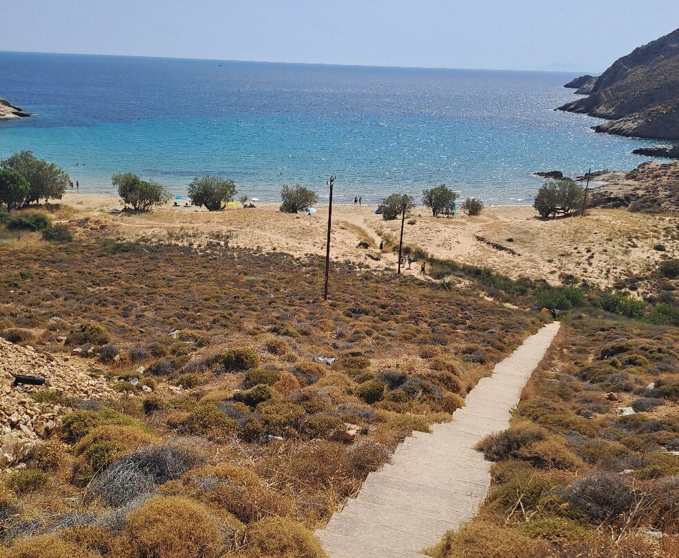 Psili Ammos Beach-Serifos必去景点