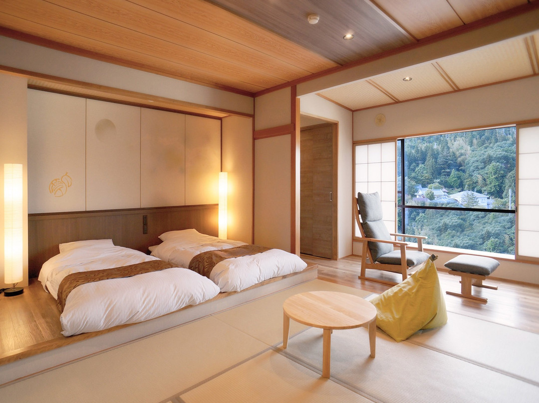 新发田市酒店住宿-Tsukioka Onsen Hotel Hisagosou