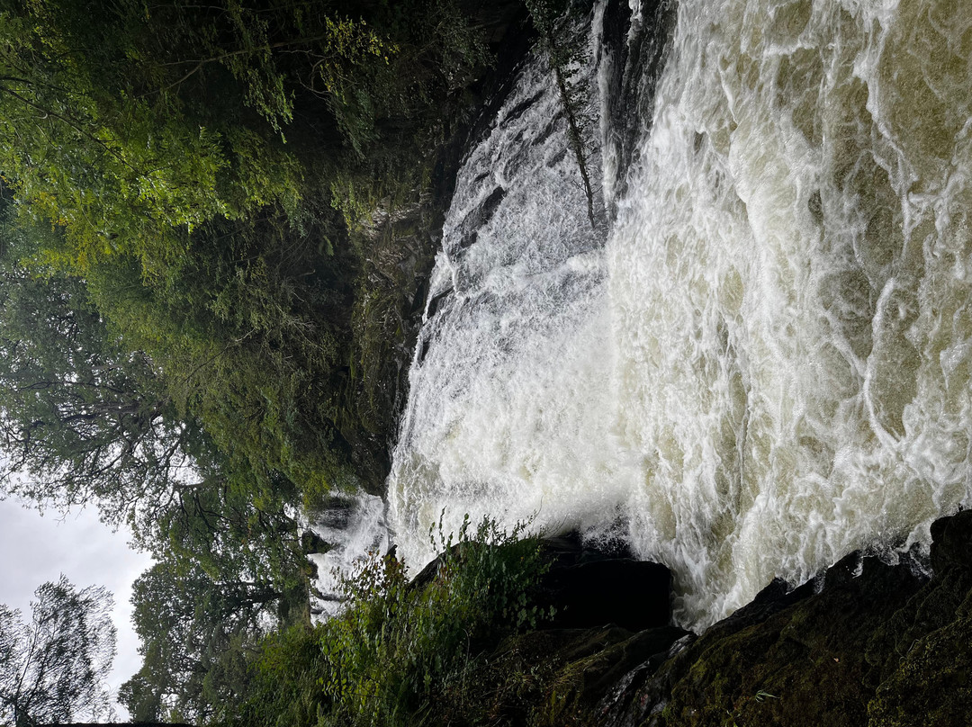 Betws-y-Coed旅游景点-Swallow Falls
