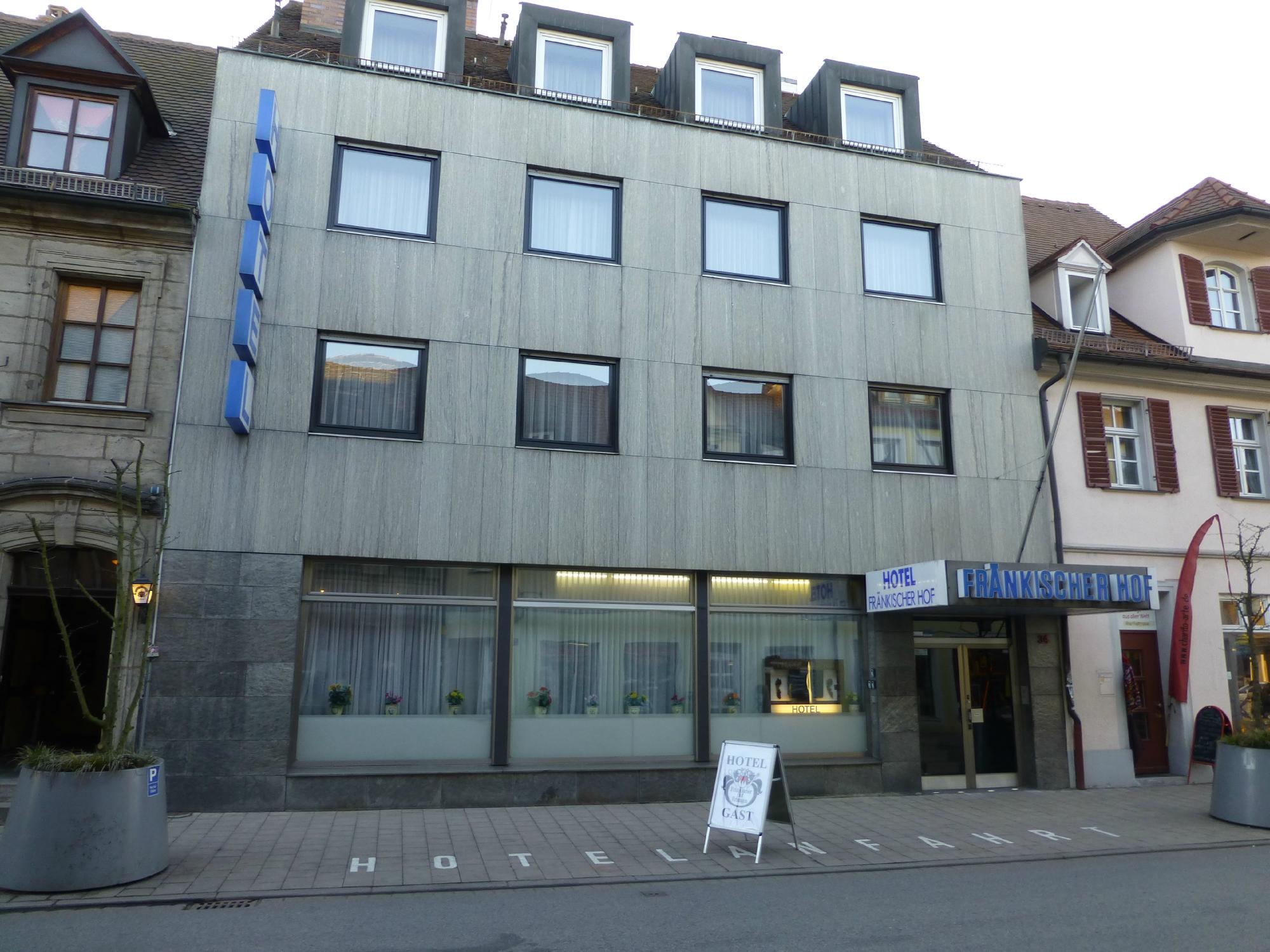 Hotel Fraenkischer Hof-浴室