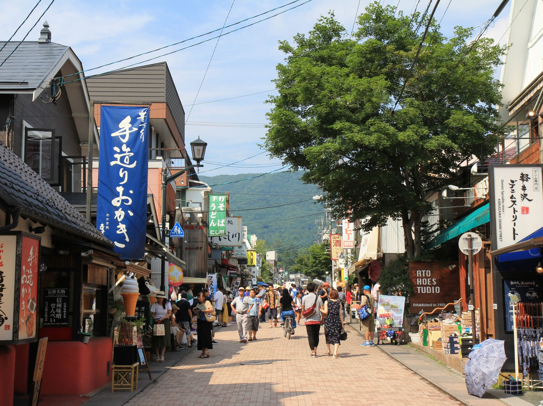 轻井泽银座景点图片