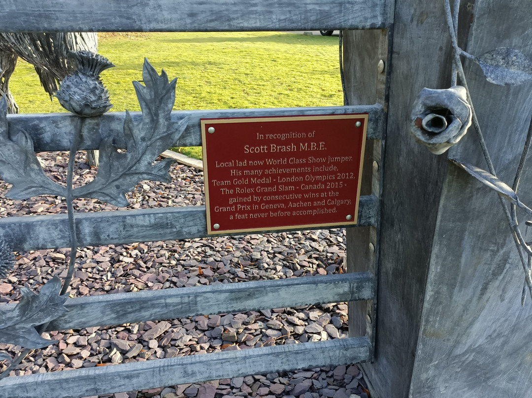 Scott Brash Commemorative Sculpture