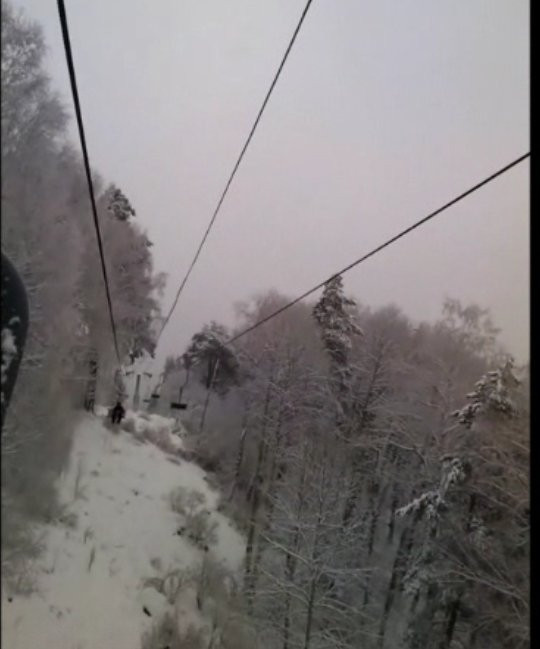 Chairlift to Mountain Tserkovka景点图片