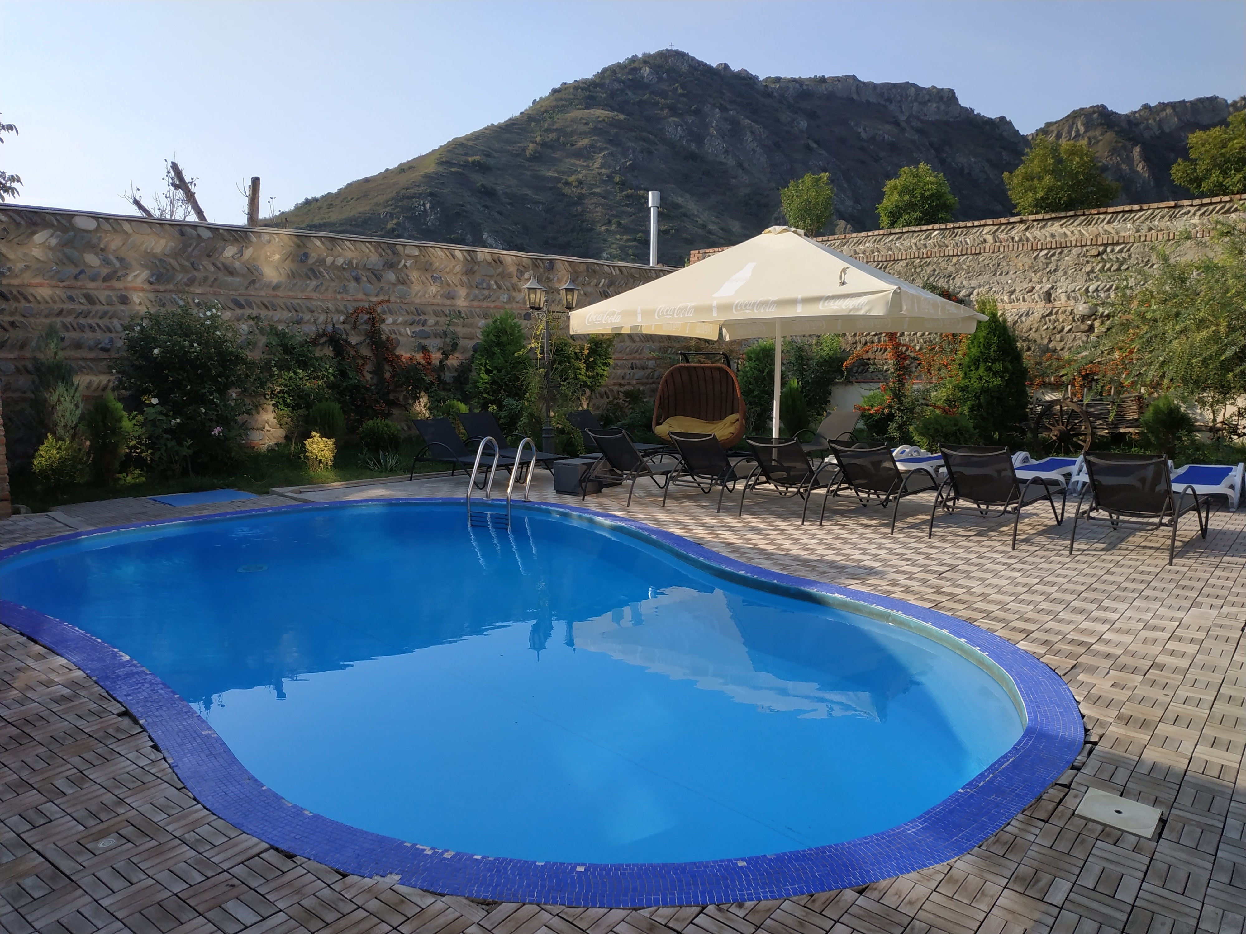 Hotel Gino Wellness Mtskheta-泳池