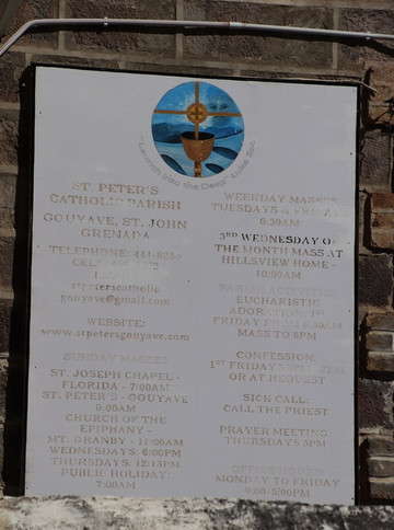 Saint Peter's Catholic Church-Gouyave必去景点