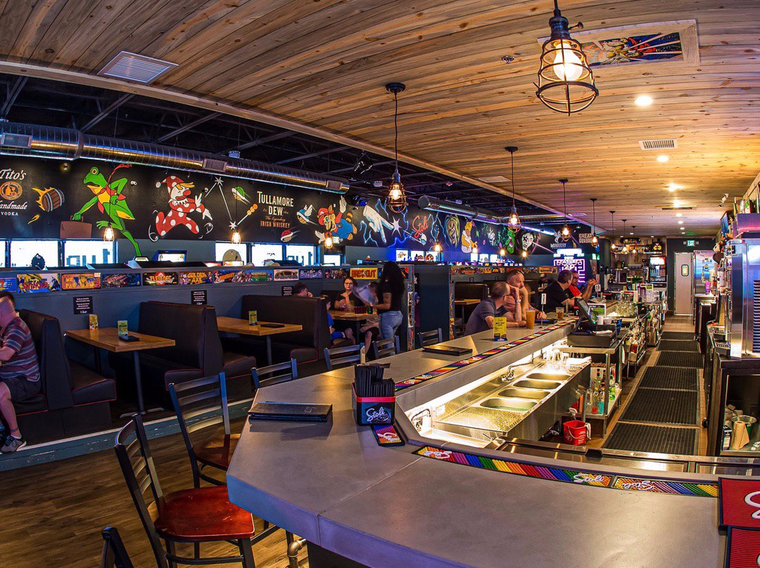 The 1UP Arcade Bar - Greenwood-格林伍德村必去景点