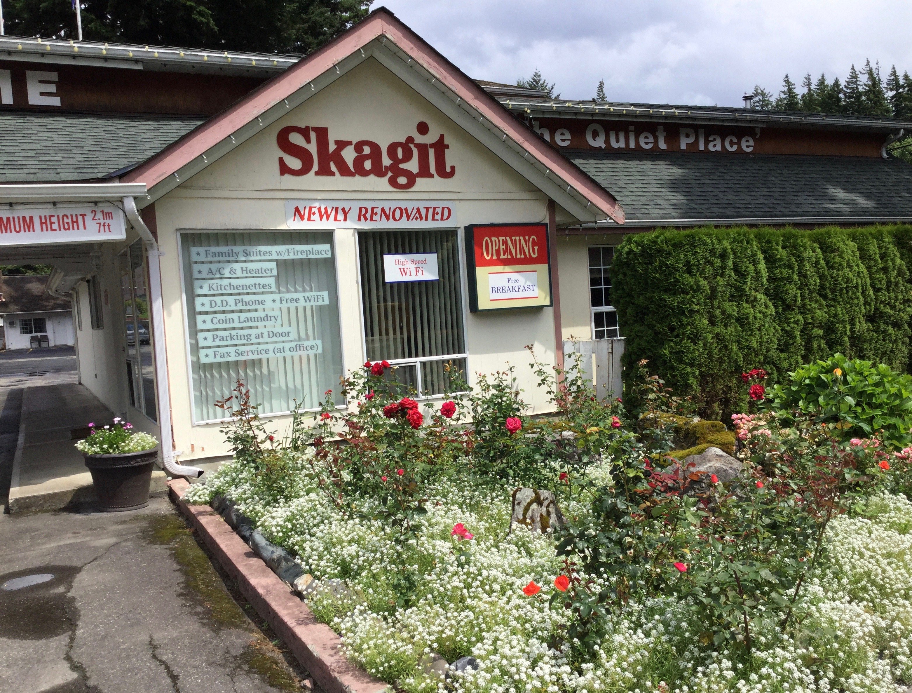 Skagit Motor Inn-浴室