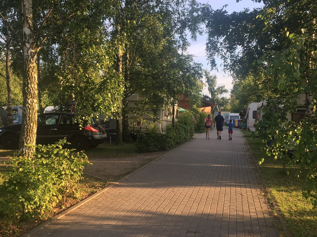 Pole Namiotowe Lazurowe