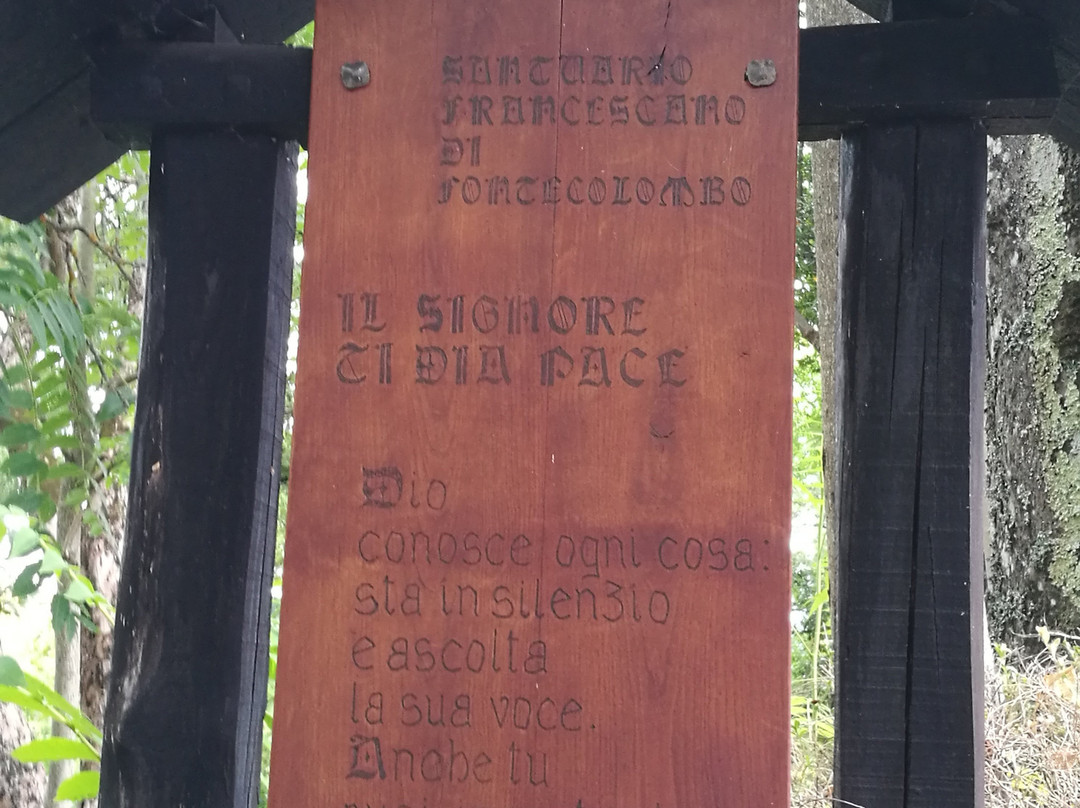 Santuario di Fonte Colombo景点图片
