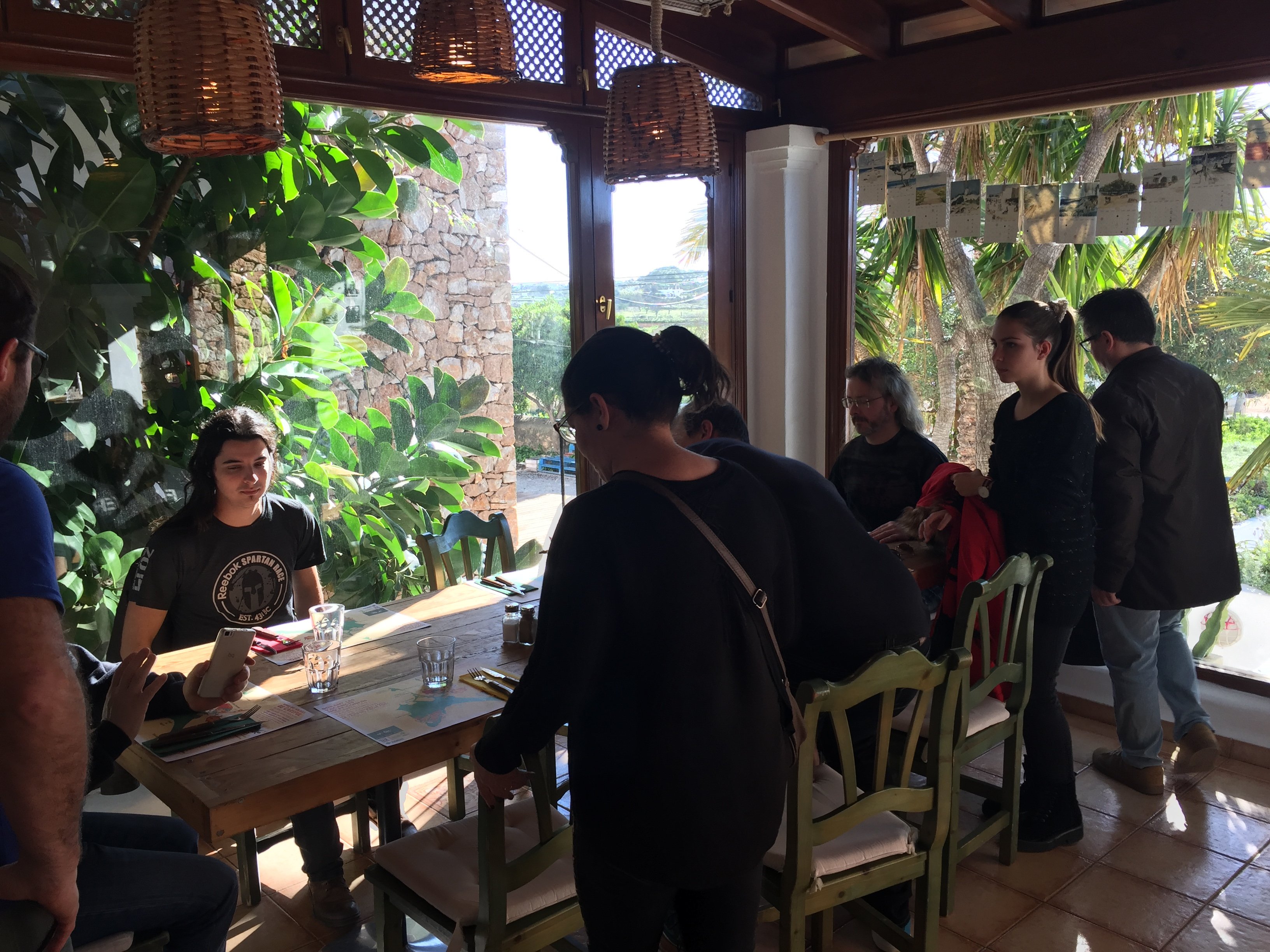 Hostal Illes Pitiuses-餐饮