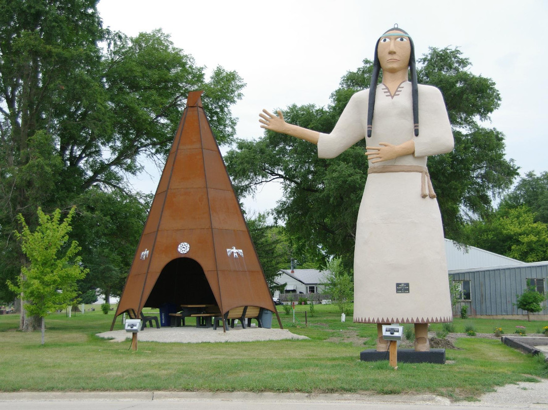 The Indian Princess Statue-Pocahontas必去景点
