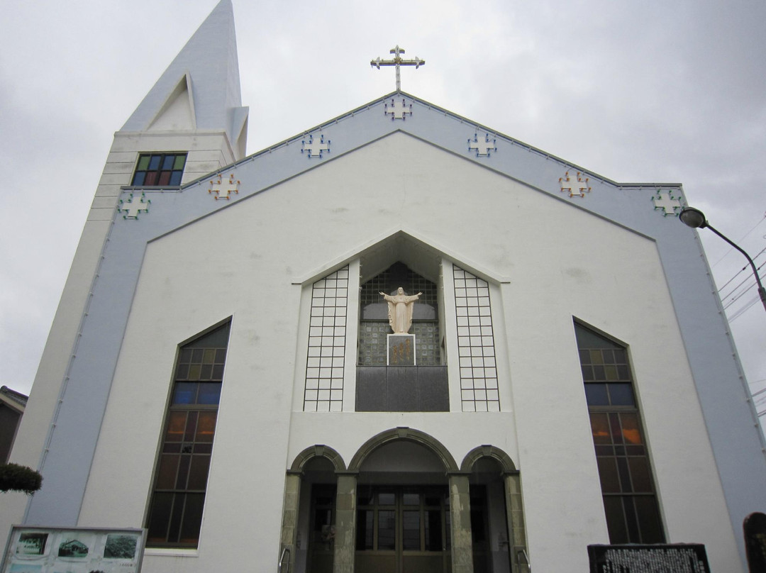 Fukue Catholic Church-五岛市必去景点